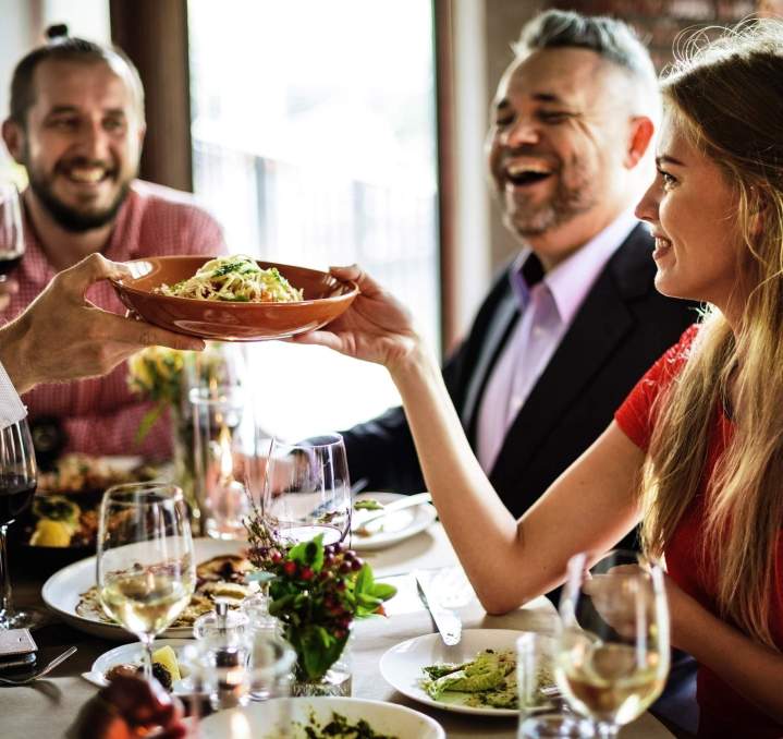 Organisation de repas pour les groupes et les entreprises
